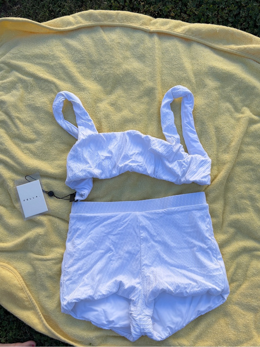 Fella White Bikini Brand New